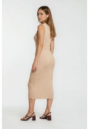 Vestido Galatea - Beige - Give