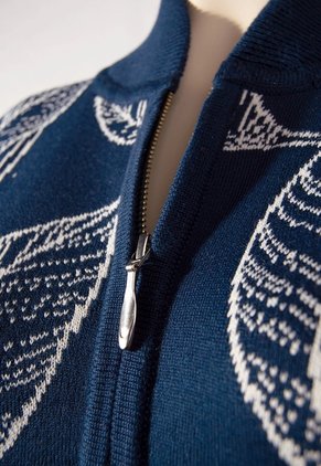 Chaqueta Sofía - Azul/Marfil - Give