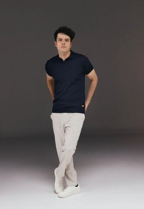 Camiseta Polo Canales - Azul Oscuro - Giive