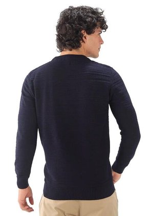 Saco Líneas Desiguales - Azul Oscuro - Giive