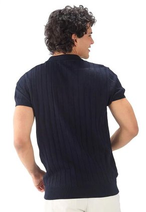 Camiseta Polo Canales - Azul Oscuro - Giive