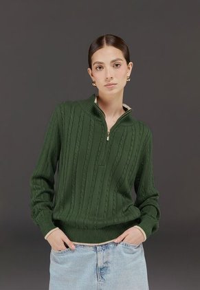 Camisero Cuello Alto - Verde - Give