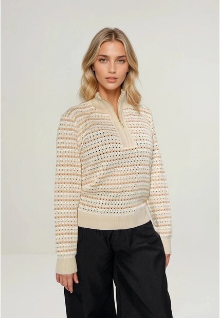 Camisero Isolda - Beige/Almendra - Give
