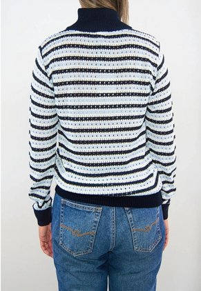 Camisero Isolda - Marfil/Azul - Give
