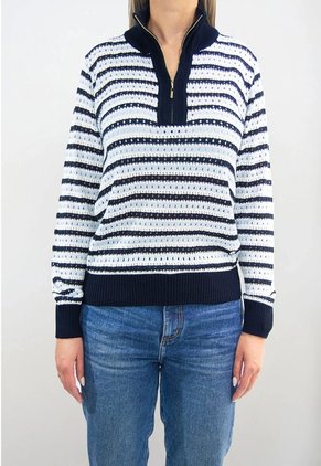 Camisero Isolda - Marfil/Azul - Give