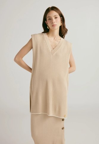 Chaleco Andrea - Beige - Give Giive