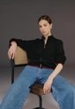 Chaqueta Trenzada - Negro - Give de Giive