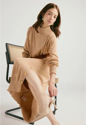 Vestido Danielle - Beige - Give