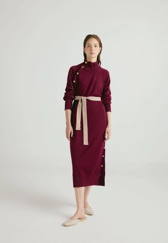 Vestido Danielle - Burdeos - Give Giive