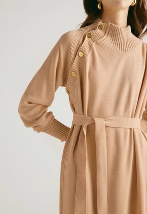 Vestido Danielle - Beige - Give