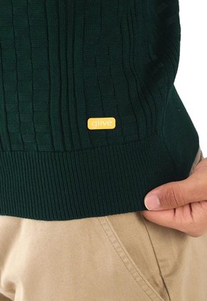 Camiseta Polo Cuadros - Verde - Giive
