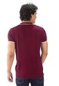 Camiseta Polo Cuadros - Burdeos - Giive de Giive