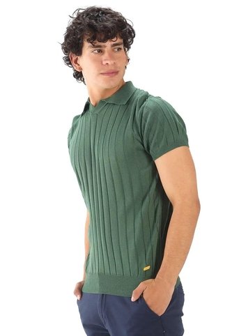 Camiseta Polo Canales - Verde - Giive Giive