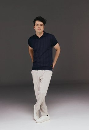 Camiseta Polo Canales - Azul Oscuro - Giive