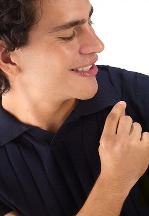Camiseta Polo Canales - Azul Oscuro - Giive