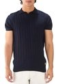 Camiseta Polo Canales - Azul Oscuro - Giive de Giive