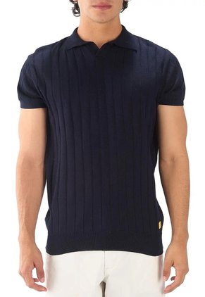 Camiseta Polo Canales - Azul Oscuro - Giive