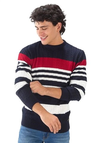 Saco Trenzado 3 Colores - Multicolor - Giive Giive