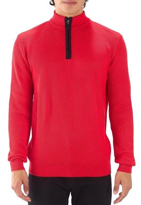 Suéter Cuello Alto Punto Ingles - Rojo - Giive