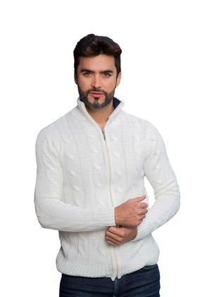 Chaqueta Trenzada - Marfil - Giive