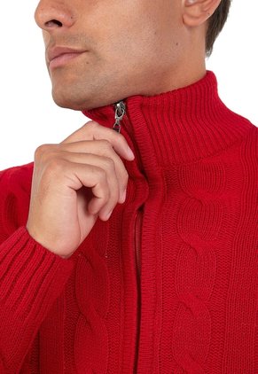 Chaqueta Trenzada - Rojo - Giive