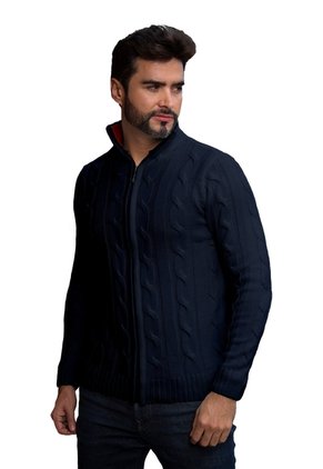 Chaqueta Trenzada - Azul - Giive