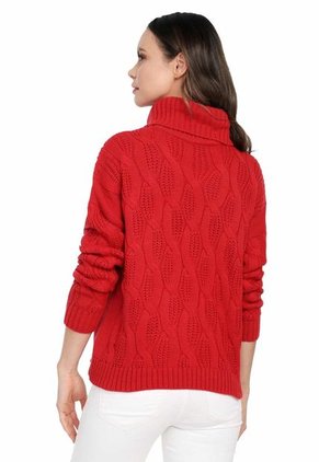 Buzo Maiz Cuello Tortuga - WMC538-Rojo