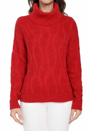 Buzo Maiz Cuello Tortuga - WMC538-Rojo