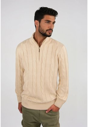 Camisero Trenzado - Beige - Giive