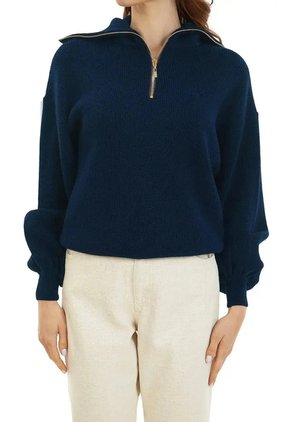 Camisero Manga Bombacha - Azul Oscuro - Give
