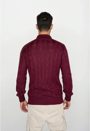 Camisero Trenzado - Burdeos - Giive