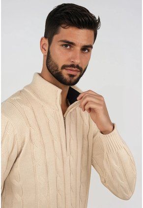 Camisero Trenzado - Beige - Giive