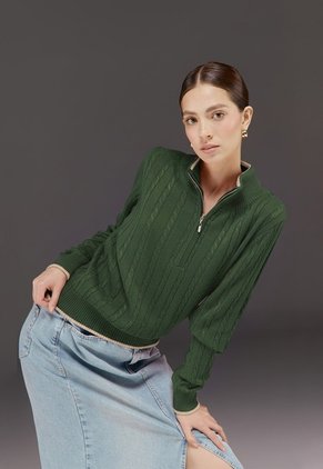 Camisero Cuello Alto - Verde - Give