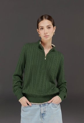 Camisero Cuello Alto - Verde - Give