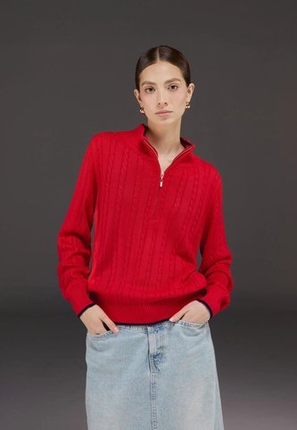 Camisero Cuello Alto - Rojo - Give Giive