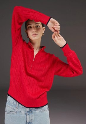 Camisero Cuello Alto - Rojo - Give