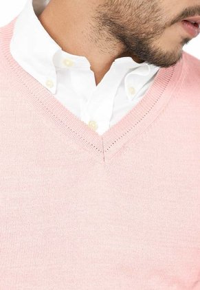 Buzo Cuello V Giive - SHC006 - Palo Rosa