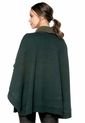 Ruana Mangas Bolsillos Giive - BMC487-Verde de Giive