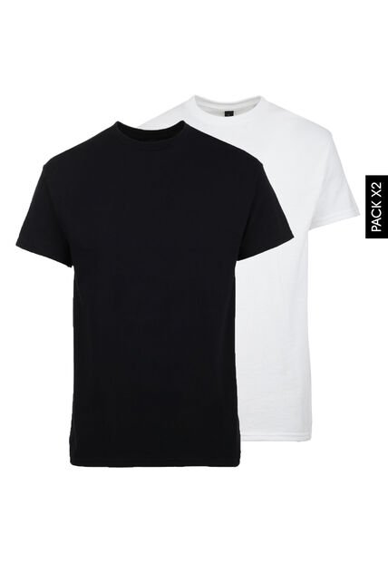 Camisetas x2 GILDAN Multicolor