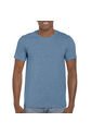 Camiseta Hombre Azul Indigo Jaspe Gildan de GILDAN