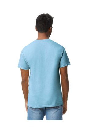 Camiseta Básica Hombre Azul Claro Gildan 5000