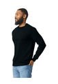 Camiseta Manga Larga Adulto Con Bolsillo Negro Gildan de GILDAN