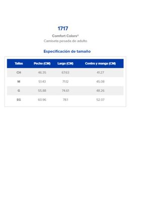 Camiseta Comfort Colors Espuma De Mar Gildan