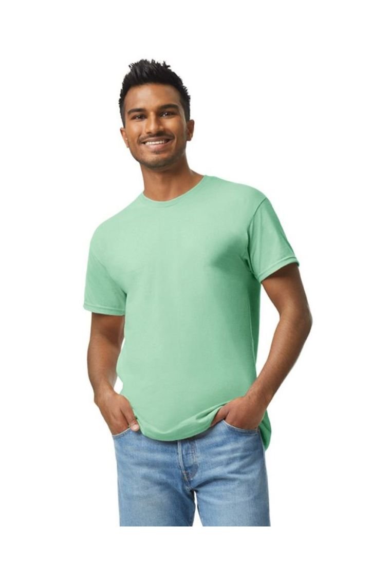 Poleras Gildan Softstyle 980 Hombre Verde Menta Y Camiseta Gildan