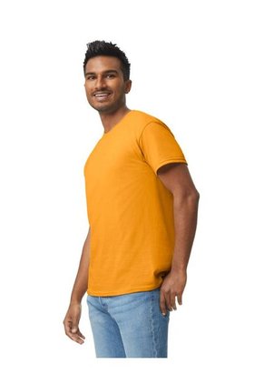 Camiseta Básica Hombre Oro Gildan 5000