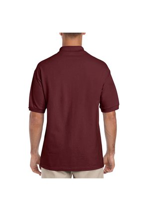 Camiseta Deportiva Pique Adulto Marron Gildan