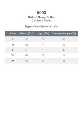 Camiseta Básica Hombre Carbón Gildan