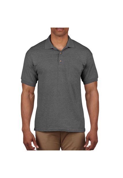 Camiseta Deportiva Pique Adulto Jaspe Oscuro Gildan