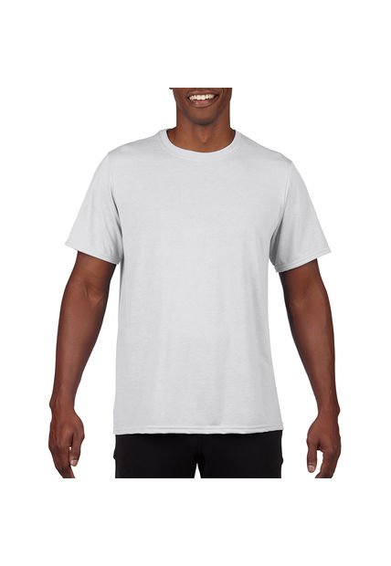Camiseta Performance Adulto Blanco Gildan