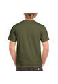 Camiseta Básica Hombre Verde Militar Gildan de GILDAN